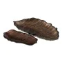 Tabuleiro Castanho 21 cm de BigBuy Home, Pratos e fontes - Ref: S8804424, Preço: 15,38 €, Desconto: %