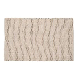 Alfombra Blanco Natural 70 % algodón 30 % Yute 160 x 230 cm de BigBuy Home, Alfombras - Ref: S8804432, Precio: 138,15 €, Desc...