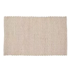 Carpet White Natural 70 % cotton 30 % Jute 160 x 230 cm by BigBuy Home, Area Rugs - Ref: S8804432, Price: 138,15 €, Discount: %