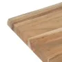 Mesa de Apoio Pequena Natural Ferro Acácia 50 x 50 x 46 cm de BigBuy Home, Jogos de móveis - Ref: S8804436, Preço: 97,49 €, D...