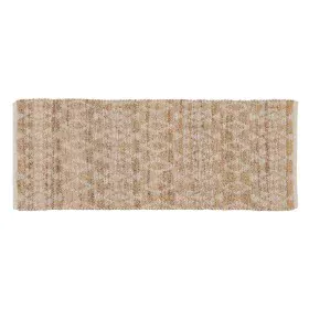 Tapis Blanc Naturel 60 % Coton Jute 170 x 70 cm de BigBuy Home, Tapis - Réf : S8804437, Prix : 37,67 €, Remise : %