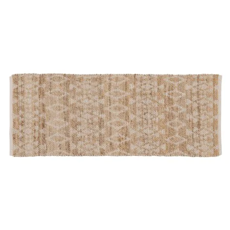 Tapete Branco Natural 60 % Algodão Juta 170 x 70 cm de BigBuy Home, Tapetes - Ref: S8804437, Preço: 37,67 €, Desconto: %