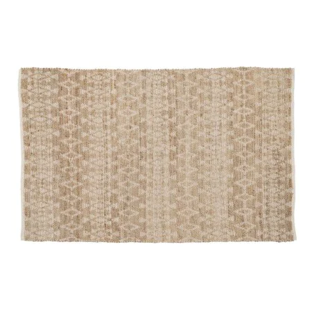 Tapis Blanc Naturel 60 % Coton Jute 160 x 230 cm de BigBuy Home, Tapis - Réf : S8804438, Prix : 138,15 €, Remise : %