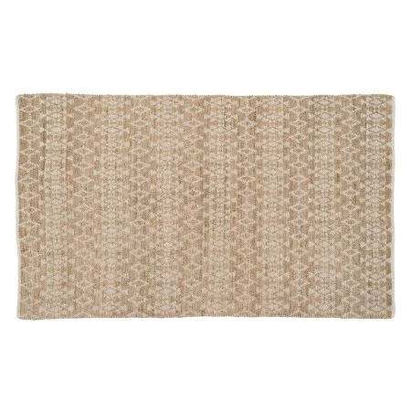 Tappeto Bianco Naturale 60 % Cotone Juta 200 x 290 cm di BigBuy Home, Tappeti - Rif: S8804439, Prezzo: 210,73 €, Sconto: %