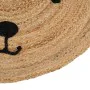 Tapis Beige 100 % Jute 100 x 100 cm de BigBuy Home, Tapis - Réf : S8804440, Prix : 30,72 €, Remise : %