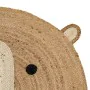 Carpet Bear Beige Natural 100 % Jute 100 x 100 cm by BigBuy Home, Area Rugs - Ref: S8804441, Price: 32,00 €, Discount: %