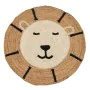 Carpet Lion White Beige 100 % Jute 100 x 100 cm by BigBuy Home, Area Rugs - Ref: S8804442, Price: 32,00 €, Discount: %