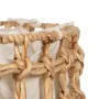 Set of Baskets Beige Cream Natural Fibre 45 x 45 x 45 cm (3 Units) by BigBuy Home, Storage baskets - Ref: S8804443, Price: 11...