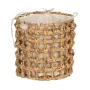 Set of Baskets Beige Cream Natural Fibre 45 x 45 x 45 cm (3 Units) by BigBuy Home, Storage baskets - Ref: S8804443, Price: 11...