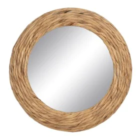 Specchio da parete Naturale 57 x 6 x 57 cm di BigBuy Home, Specchi da parete - Rif: S8804444, Prezzo: 59,42 €, Sconto: %