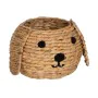 Cesto Perro Negro Beige Fibra natural 27 x 27 x 19 cm de BigBuy Home, Cestos de almacenaje - Ref: S8804495, Precio: 27,39 €, ...