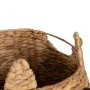 Basket Cat White Black Beige Natural Fibre 41 x 41 x 38 cm by BigBuy Home, Storage baskets - Ref: S8804497, Price: 43,16 €, D...