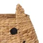 Basket Cat White Black Beige Natural Fibre 41 x 41 x 38 cm by BigBuy Home, Storage baskets - Ref: S8804497, Price: 43,16 €, D...