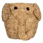 Basket Elephant Black Beige Natural Fibre 38 x 38 x 42 cm by BigBuy Home, Storage baskets - Ref: S8804498, Price: 66,60 €, Di...