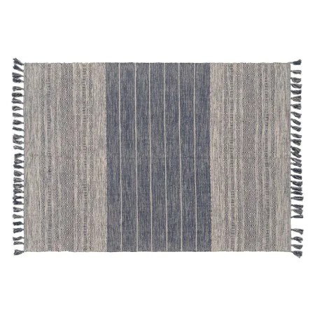 Carpet Blue White 70 % cotton 30 % Polyester 160 x 230 cm by BigBuy Home, Area Rugs - Ref: S8804513, Price: 84,63 €, Discount: %