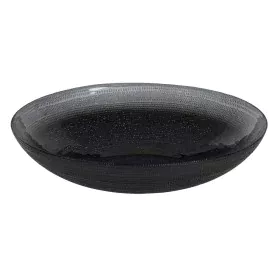 Centro de Mesa Negro 30 x 30 x 6,5 cm de BigBuy Home, Adornos - Ref: S8804533, Precio: 18,37 €, Descuento: %