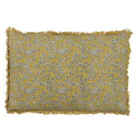 Coussin Coton Beige Moutarde 60 x 40 cm de BigBuy Home, Coussins - Réf : S8804547, Prix : 20,50 €, Remise : %