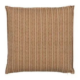 Coussin Coton Marron Beige 50 x 50 cm de BigBuy Home, Coussins - Réf : S8804556, Prix : 19,28 €, Remise : %