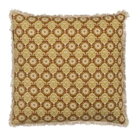 Cushion Cotton Brown Beige 50 x 50 cm by BigBuy Home, Cushions - Ref: S8804592, Price: 19,28 €, Discount: %