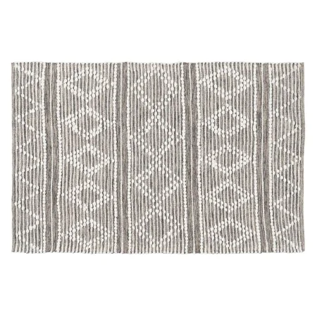 Tappeto Bianco Grigio 60 % Cotone 40 % Poliestere 120 x 180 cm di BigBuy Home, Tappeti - Rif: S8804605, Prezzo: 59,31 €, Scon...