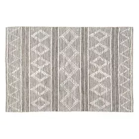 Alfombra Blanco Gris 60 % Algodón 40 % Poliéster 160 x 230 cm de BigBuy Home, Alfombras - Ref: S8804606, Precio: 93,07 €, Des...