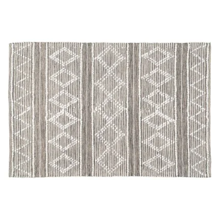 Alfombra Blanco Gris 60 % Algodón 40 % Poliéster 160 x 230 cm de BigBuy Home, Alfombras - Ref: S8804606, Precio: 97,16 €, Des...