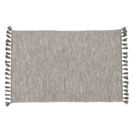 Tapis Gris 70 % coton 30 % Polyester 120 x 180 cm de BigBuy Home, Tapis - Réf : S8804608, Prix : 57,15 €, Remise : %