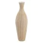 Vase White Beige Bamboo 20 x 20 x 64 cm by BigBuy Home, Vases - Ref: S8804621, Price: 51,11 €, Discount: %