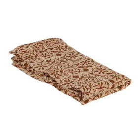 Serviette Paréo Marron Beige Coton 90 x 180 cm de BigBuy Home, Serviettes de bain - Réf : S8804629, Prix : 35,32 €, Remise : %