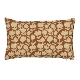 Coussin Coton Marron Beige 50 x 30 cm de BigBuy Home, Coussins - Réf : S8804630, Prix : 19,24 €, Remise : %