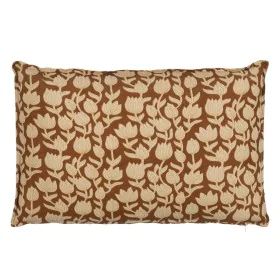 Coussin Coton Marron Beige 60 x 40 cm de BigBuy Home, Coussins - Réf : S8804632, Prix : 20,50 €, Remise : %