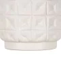 Jarrón Blanco Cerámica 22 x 22 x 28 cm de BigBuy Home, Jarrones - Ref: S8804636, Precio: 38,26 €, Descuento: %