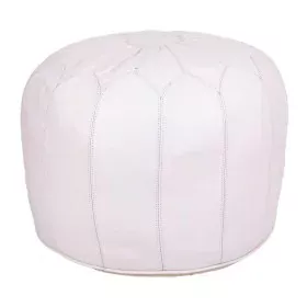 Pouffe Alexandra House Living Leather 38 x 48 x 48 cm by Alexandra House Living, Bean Bags - Ref: D1631204, Price: 145,47 €, ...