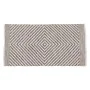 Tapis Blanc Gris 70 % coton 30 % Polyester 80 x 150 cm de BigBuy Home, Tapis - Réf : S8804640, Prix : 32,00 €, Remise : %