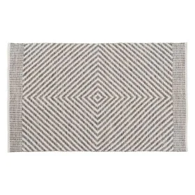 Tappeto Bianco Grigio 70 % cotone 30 % Poliestere 120 x 180 cm di BigBuy Home, Tappeti - Rif: S8804641, Prezzo: 50,70 €, Scon...