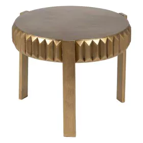 Mesa de Apoio Pequena Dourado Ferro 64 x 64 x 50 cm de BigBuy Home, Jogos de móveis - Ref: S8804651, Preço: 97,82 €, Desconto: %