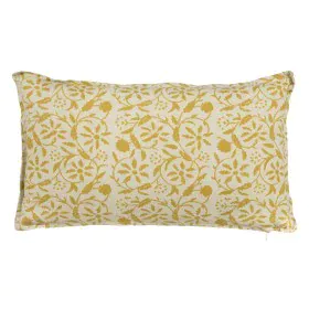 Cushion Cotton Beige Mustard 50 x 30 cm by BigBuy Home, Cushions - Ref: S8804660, Price: 18,46 €, Discount: %