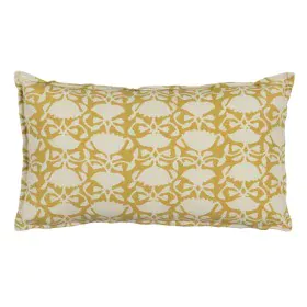 Cushion Cotton Beige Mustard 50 x 30 cm by BigBuy Home, Cushions - Ref: S8804663, Price: 18,46 €, Discount: %