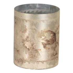 Portavelas Blanco Cristal 14 x 14 x 18 cm de BigBuy Home, Candelabros y portavelas - Ref: S8804670, Precio: 25,51 €, Descuent...