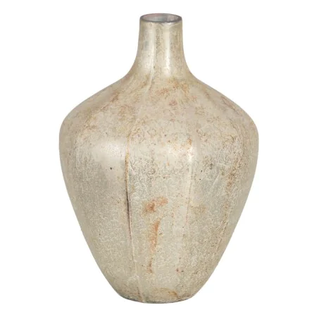 Vase White Crystal 18 x 18 x 25 cm by BigBuy Home, Vases - Ref: S8804673, Price: 31,16 €, Discount: %