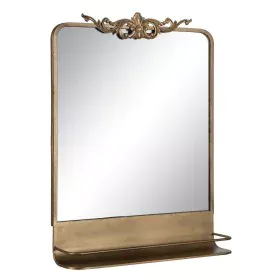 Miroir mural Doré Verre Fer 62 x 16 x 65 cm de BigBuy Home, Miroirs muraux - Réf : S8804680, Prix : 122,33 €, Remise : %