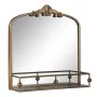 Wall mirror Golden Crystal Iron 54 x 16,5 x 51 cm by BigBuy Home, Wall-Mounted Mirrors - Ref: S8804681, Price: 79,21 €, Disco...