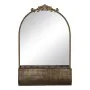 Espelho de parede Dourado Cristal Ferro 47 x 17,5 x 53 cm de BigBuy Home, Espelhos de parede - Ref: S8804683, Preço: 90,46 €,...