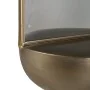 Wall mirror Golden Crystal Iron 40 x 20 x 37 cm by BigBuy Home, Wall-Mounted Mirrors - Ref: S8804684, Price: 62,97 €, Discoun...