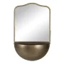 Wall mirror Golden Crystal Iron 40 x 20 x 37 cm by BigBuy Home, Wall-Mounted Mirrors - Ref: S8804684, Price: 62,97 €, Discoun...