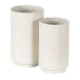 Set de pots de fleurs Crème Fer 16,5 x 16,5 x 28 cm (2 Unités) de BigBuy Garden, Cache-pots - Réf : S8804689, Prix : 33,26 €,...