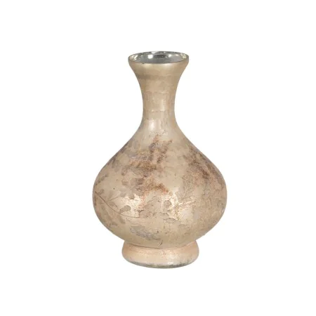 Vase White Crystal 14 x 14 x 22 cm by BigBuy Home, Vases - Ref: S8804694, Price: 21,72 €, Discount: %