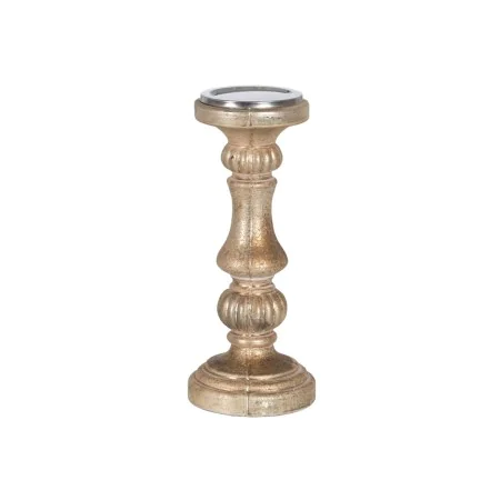 Castiçais Branco Cristal 13 x 13 x 31 cm de BigBuy Home, Candelabros e suportes para velas - Ref: S8804696, Preço: 27,12 €, D...