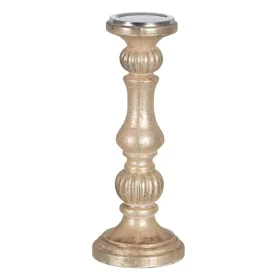 Castiçais Branco Cristal 15 x 15 x 38 cm de BigBuy Home, Candelabros e suportes para velas - Ref: S8804697, Preço: 36,46 €, D...