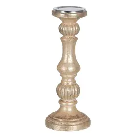 Portavelas Blanco Cristal 15 x 15 x 38 cm de BigBuy Home, Candelabros y portavelas - Ref: S8804697, Precio: 36,46 €, Descuent...